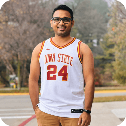 Nike Iowa State White Throwback Replica Basketball Jersey 2024-2025